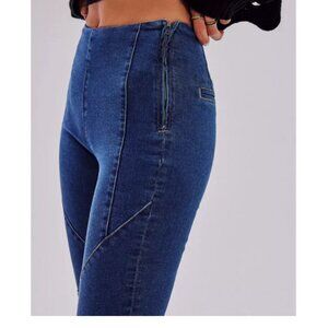 Free People Bella Moto Skinny Pants
